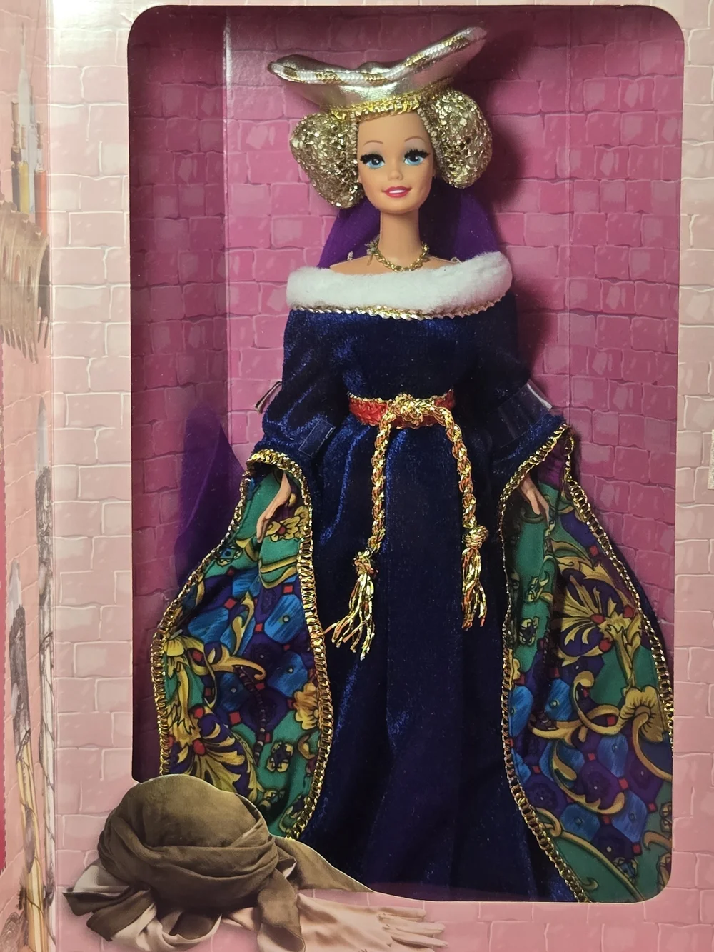 MIB Vintage 1994 Barbie Medieval Lady Great Eras Doll Mattel #12791